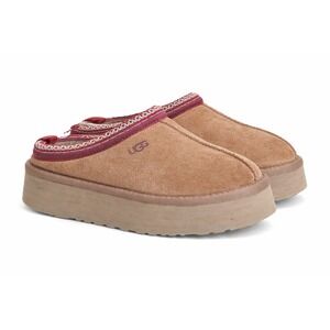 UGG Tazz II EU 40 US 9 Chestnut Suede Platform Comfort Shoes Slippers 1122553